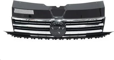Produktbild von Kühlergrill Schwarz Glanz Leiste Chrom passend für VW T6 Multivan Transporter 2015-2019
