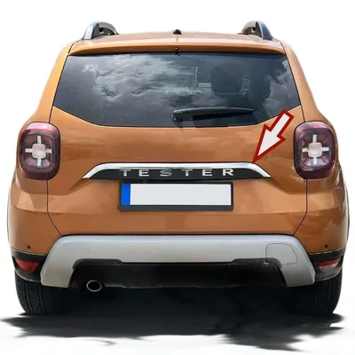 Zdjęcie produktu dla STAINLESS STEEL LATCH RACK CHROME over ID dla DACIA DUSTER II | od 2018-