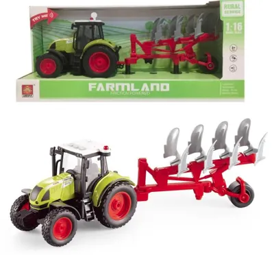 Produktbild von Traktor mit Pflug (Spielzeug, Fahrzeuge)