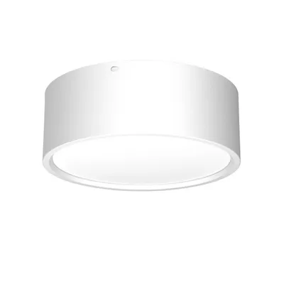 Image de Plafond spot blanc rond Ø16cm couleur neutre LED 24W downlight led Luminex
