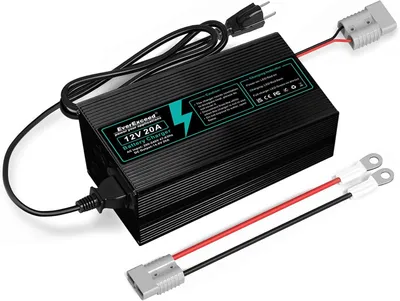 Image de Chargeur de batterie LiFePO4 12V 20A - Chargeur de batterie lithium - Chargeur de batterie - Chargeur de batterie lithium