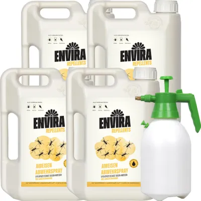 Produktbild von Envira Ameisen Abwehrspray im Vorteilspack mit Drucksprüher
