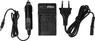 Produktbild von vhbw Ladegerät kompatibel mit Nikon D300, D200, D300s, D700, D70, D50, D100, D70s Kamera Camcorder/Akku - Ladeschale, Kfz-Adapter, Ladeanzeige, 8,4 V