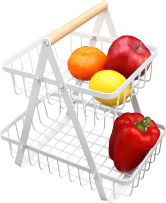 Produktbild von 2-stöckiger Obstkorb BRUNBESTE BB-3999