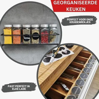 Productafbeelding van Famanu kruidenpotjes - met deksel, 36 stuks