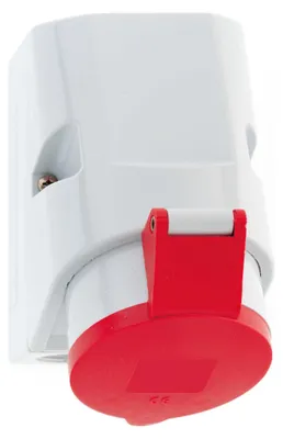 Productafbeelding van BALS CEE wandcontactdoos, 5x32A, 400V, 11962, IP44, 6H, Quick Connect