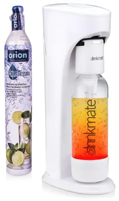 Obrázek produktu pro Orion | Sada pro kohleňový systém AquaDream - láhev 1,1 l a CO2 bombička - bílá