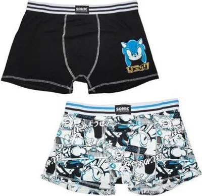Produktbild von Sonic The Hedgehog Herren Boxershorts Unterhose 2er Pack Gr. S -XXL – M