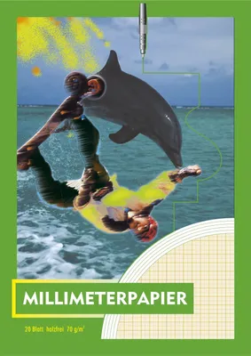 Produktbild von Millimeterpapier - Block mit 20 Blatt, A3, 70 g/qm, 1 St.