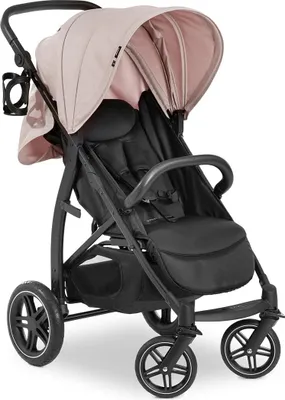 Produktbild von Schnell zusammenklappbarer Buggy bis 25 kg mit UPF 50+ Sonnenverdeck und Gummireifen