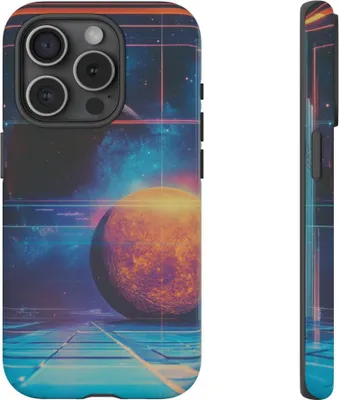 Produktbild von Abstrakte Weltraumkunst – Handyhülle Kompatibel mit iPhone 15 Pro