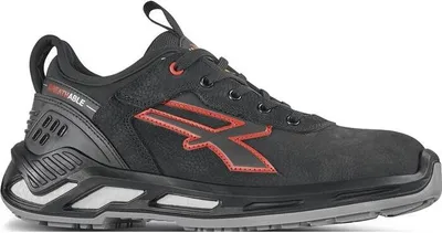 Immagine prodotto di Scarpa di sicurezza TUCKER Gr.44 nero/rosso S3 CI SRC ESD EN20345 pelle U.POWER