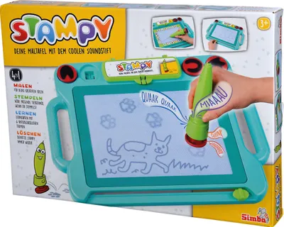 Obrázok produktu pre Simba Dickie Art&Fun Stampy, Maltafel mit Soundstift 106334629