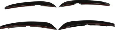 Image de 4 pièces/jeu Pare-chocs avant Feux antibrouillard Calandre Garniture de remplacement pour Mercedes CLA C118 CLA180 CLA200 CLA250 W118