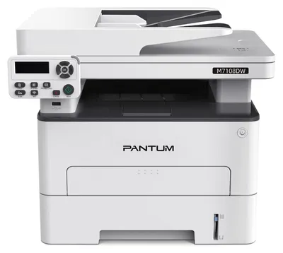 Produktbild von PANTUM M7108DW Laserdrucker Multifunktionsgerät, Drucker Scanner Kopierer, WLAN/USB/Ethernet, Schwarz Weiss, Automatischer Duplexdruck, 33ppm, Inklusive 1500-Seiten-Starter-Tonerkassette