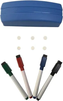 Produktbild von Startset für Whiteboards, Flipcharts und Drehtafeln - inklusive Marker und Magnete