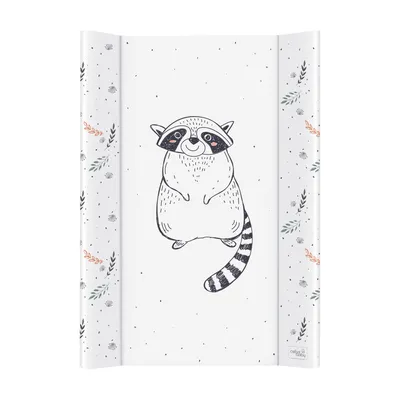 Immagine prodotto di Materassino fasciatoio Ceba 70 x 50 cm Materassino fasciatoio 2 cunei - lavabile per bambine e bambini - procione