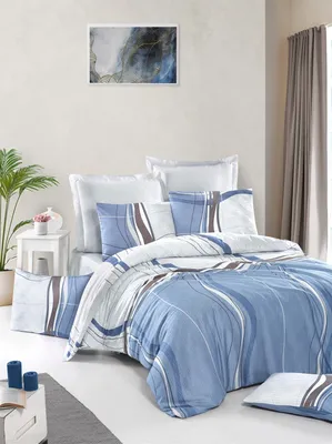 Produktbild von L'Essentiel Linge de Maison, Papiyan, Satin-King-Bettbezug-Set (FR), Weiß, 100 % Baumwollsatin, 240 x 220 cm