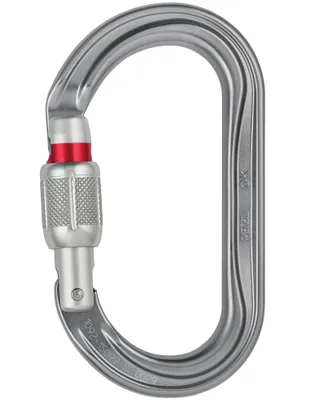 Produktbild von Petzl OK SCREW LOCK ovaler Karabiner mit Schraubverriegelung