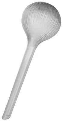 Productafbeelding van Waterbollen voor planten - Automatisch bewateringssysteem - Inhoud 0,4 liter - Set van 2 - Kunststof - Geschikt voor kamerplanten en bloemen - Zwart