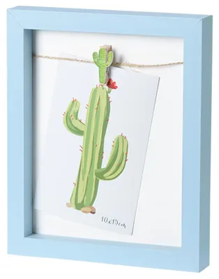 Immagine prodotto di Cornice per foto Colore 23x19cm, cornice blu