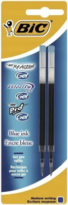 Produktbild von BIC Austauschbare Nachfüllungen für Gelstifte Blau