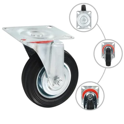 Immagine prodotto di vidaXL 8 pezzi Ruote girevoli 100 mm