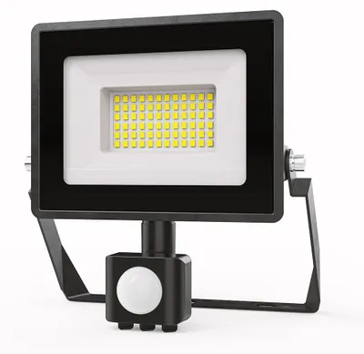 Image de HOFTRONIC - Projecteur LED avec détecteur de mouvement 30W 4000K IP65 Noir