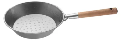 Image de Kasserole en fonte avec manche en bois, 27 cm