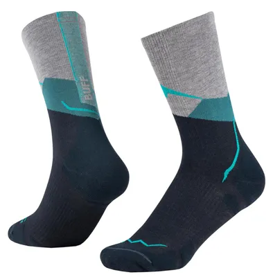 Obrázek produktu pro Ponožky Merino Lightweight Crew L (42-44) vícebarevné - LWC1 teal