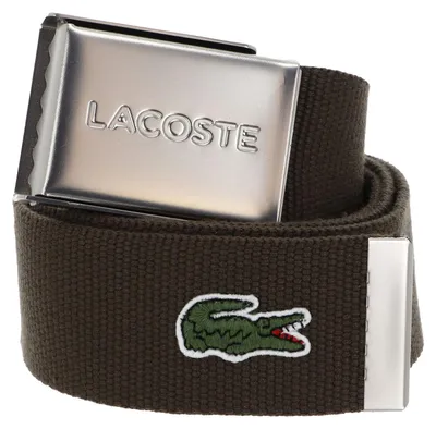 Produktbild von LACOSTE Gürtel Casual Woven Strap W110 Morel dunkelbraun