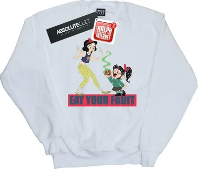 Image de Disney - Sweat-shirt pour homme « Wreck It Ralph Eat Your Fruit » BI48456 (XXL) (blanc)