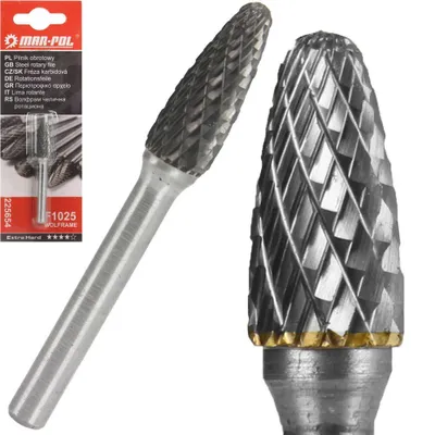 Obrázek produktu pro MAR-POL Fréza karbidová kužel, stopka 6mm (F1025) M225654