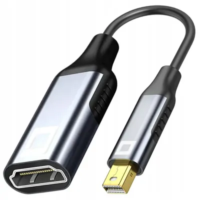 Produktbild von Co2 Adapter Mini Displayport Hdmi 2.0 Kabel Dp - Hdmi Fhd 240Hz 4K 60Hz Hdr