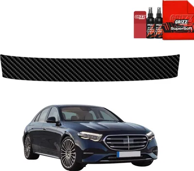 Produktbild von Kohlenstoff Schutzfolie Grizz Protector für Ladekante - Mercedes E-Klasse (2016-2023)