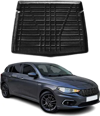 Produktbild von Kofferraumwanne Laderaumwanne für Fiat Tipo 2015-2025 Schrägheck Gummi TPE