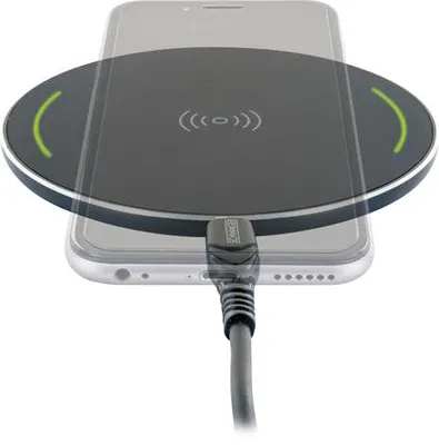 Produktbild von Schwaiger LIS200 533, Drinnen, USB, Kabelloses Aufladen, Schwarz