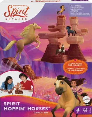 Produktbild von Mattel Games Spirit Hoppin' Horses, Pferde Kinderspiel ab 5 J.