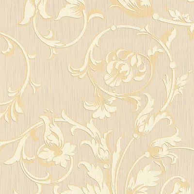 Produktbild von Profhome 956332-GU Textiloptik Tapete Blumen matt creme gold beige 5,33 m2
