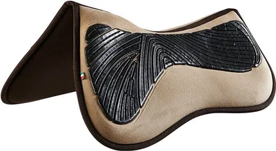 Produktbild von Acavallo Gel And Memory Foam Half Pad, Farbe:Sand, Größe:3