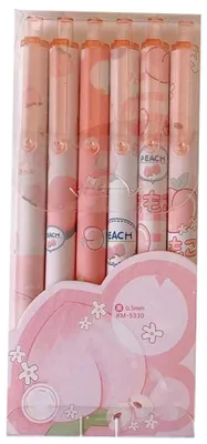 Produktbild von Niedliche Stifte, schwarze Tinte, 0,5 mm Gelstifte, hübsche Kawaii-Stifte für Büro und Schule