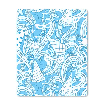 Produktbild von MuchoWow® Mauspad Mousepad Muster - Karneval - Maske 30x40 cm - Mousepads - Maus Mat - Pad - Mausunterlage - Mausmatten