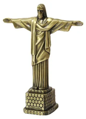 Productafbeelding van Standbeeld van Christus - Vintage stijl - 19x5x18 cm