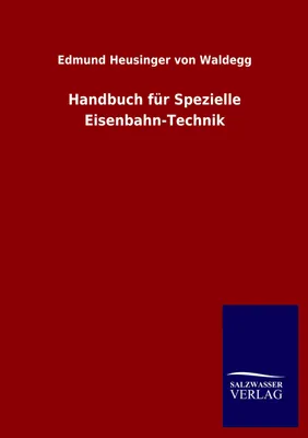 Produktbild von Handbuch für Spezielle Eisenbahn-Technik