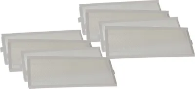 Produktbild von vhbw Filterset kompatibel mit AERISnext 600, 350, 450 Lüftungsgerät - Luftfilter G4 / F7 (8 Stück), 50 x 16 x 2 cm, Weiß
