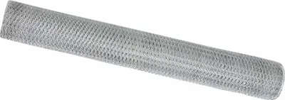 Produktbild von vidaXL Hexagonzaun Silber 1,4 x 10 m Verzinkter Stahl