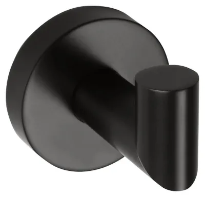 Produktbild von Sapho X-ROUND BLACK Haken, Schwarz matt