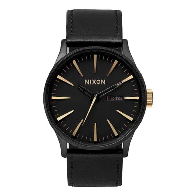 Produktbild von Nixon Sentry Leather A105-1041 Herrenarmbanduhr Design Highlight
