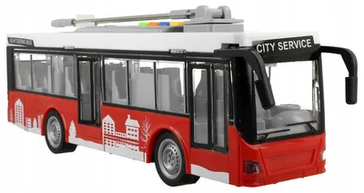 Produktbild von Stator Stadtbus Spielzeugauto mit Licht, Sound und 1:16