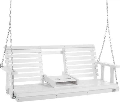 Immagine prodotto di Panchina in legno per altalena 1523x710x600mm Bianco